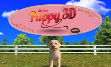 My Pet Puppy 3D (Usa) screen shot title